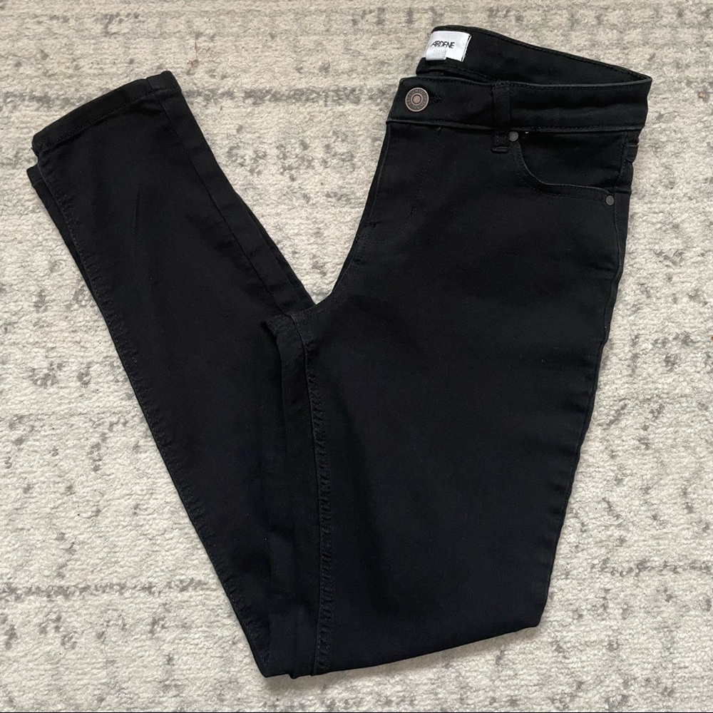 Ardene black skinny jeggings